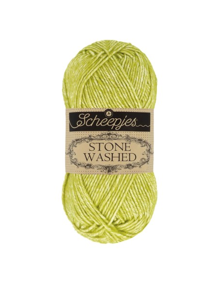 Scheepjes Stone Washed Nr. 827 Peridot - nėrimo, mezgimo siūlai