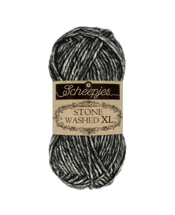 Scheepjes Stone Washed XL Nr. 843 Black Onyx - Crochet,...