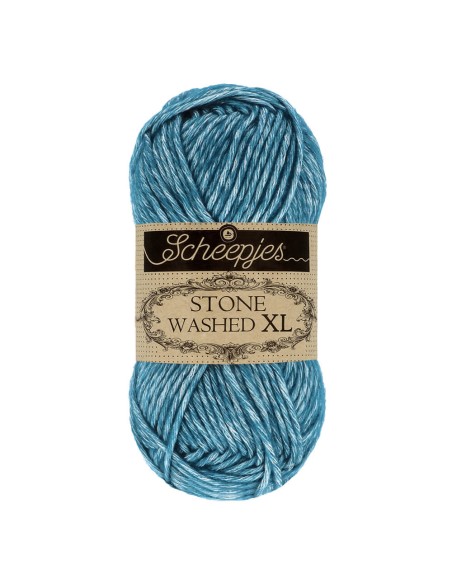 Scheepjes Stone Washed XL Nr. 845 Blue Apatite - Crochet, Knitting yarn