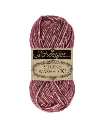 Scheepjes Stone Washed XL Nr. 850 Garnet - Crochet,...