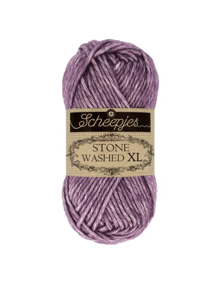 Scheepjes Stone Washed XL Nr. 851 Deep Amethyst - nėrimo, mezgimo siūlai