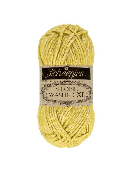 Scheepjes Stone Washed XL Nr. 852 Lemon Quartz - Crochet, Knitting yarn