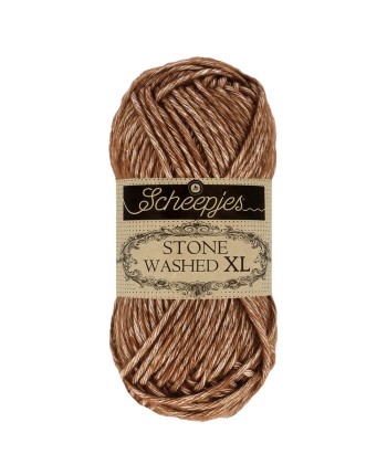 Scheepjes Stone Washed XL Nr. 862 Brown Agate - Crochet,...