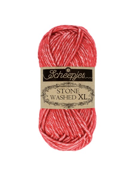 Scheepjes Stone Washed XL Nr. 863 Carnelian - nėrimo, mezgimo siūlai