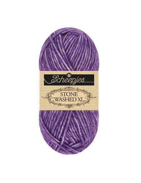 Scheepjes Stone Washed XL Nr. 880 Rich Charoite - Crochet, Knitting yarn