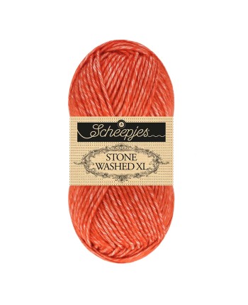 Scheepjes Stone Washed XL Nr. 883 Realgar Red - Crochet,...