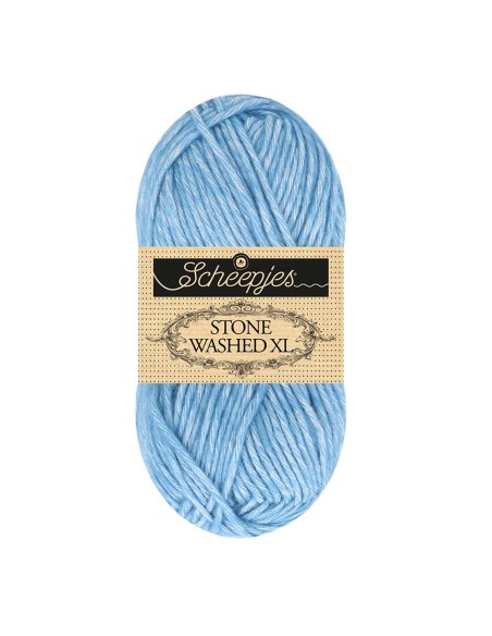 Scheepjes Stone Washed XL Nr. 885 Royal Azurite - Crochet, Knitting yarn