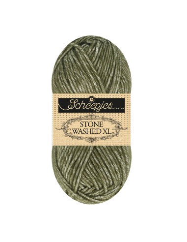 Scheepjes Stone Washed XL Nr. 891 Chlorite Green - Crochet, Knitting yarn