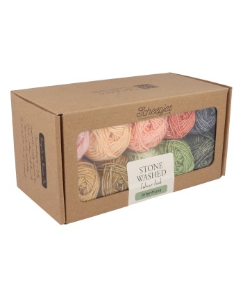 Scheepjes Stone Washed Colour Pack 10x25g - INTENTIONS-...