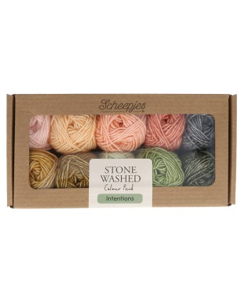 Scheepjes Stone Washed Colour Pack 10x25g - INTENTIONS-... 2