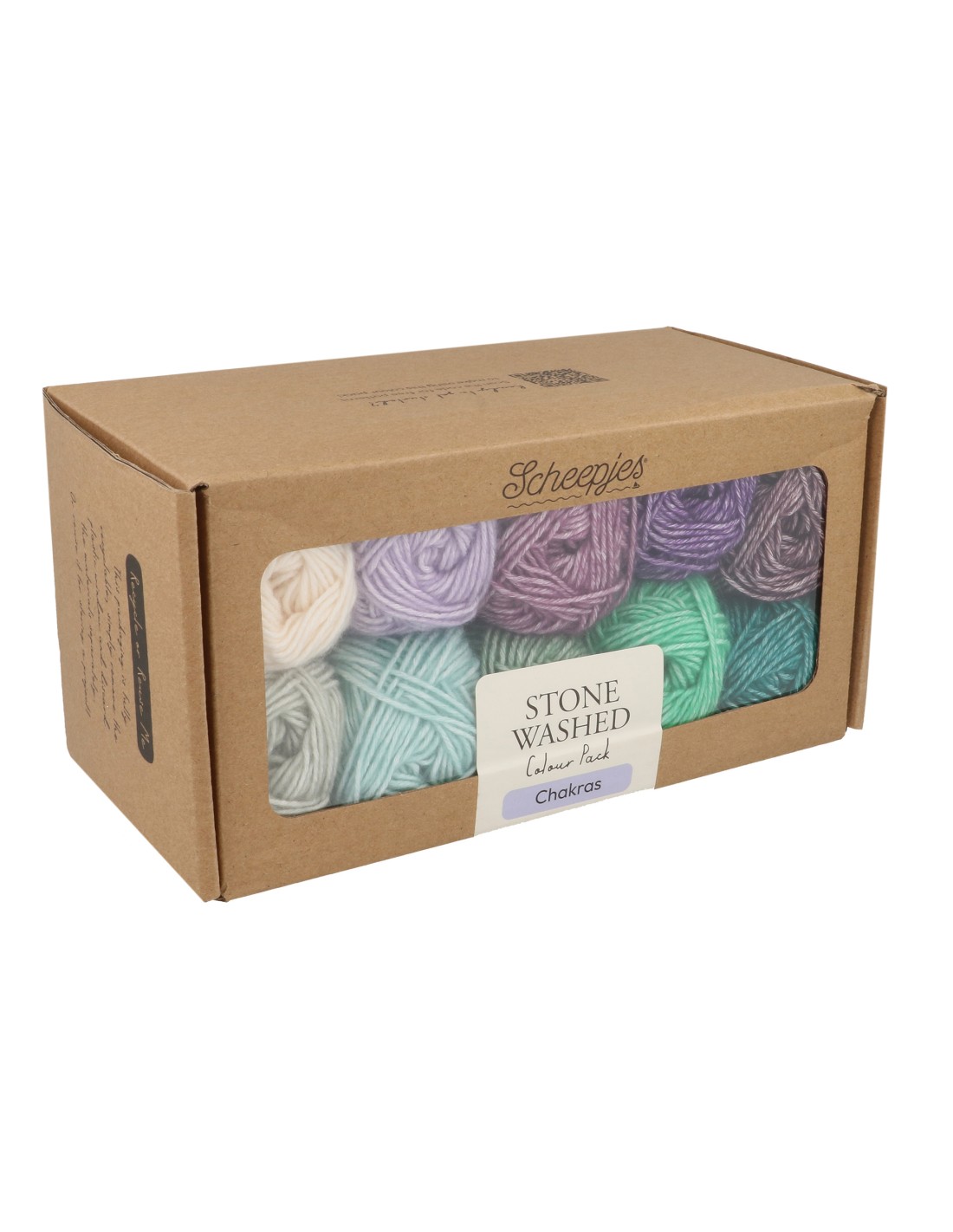 Scheepjes Softfun Jewel Yarn Color Pack - 12 Gomitoli Da 20g, Miscela Cotone/Acrilico, Colori Gioiello Per Maglia E Uncinetto