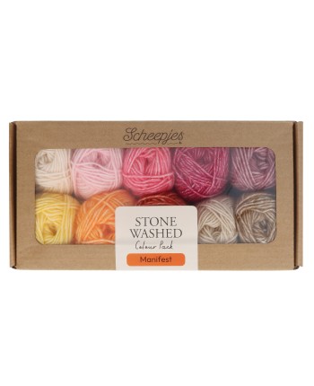 Scheepjes Stone Washed Colour Pack 10x25g - MANIFEST-... 2
