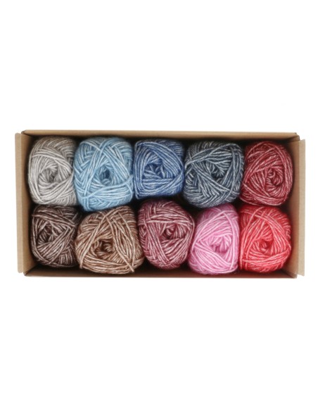 copy of Scheepjes Stone Washed Colour Pack 10x25g - AURA- crochet - knitting yarn