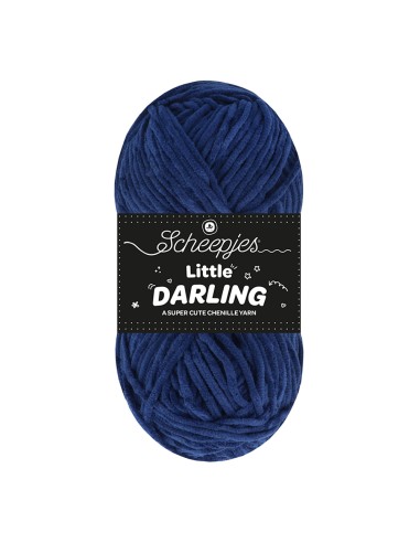 Scheepjes Little Darling Nr. 426 Peacock - pliušiniai / šeniliniai (Chenille) nėrimo, mezgimo siūlai