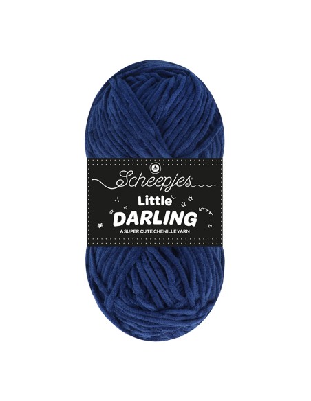 Scheepjes Little Darling Nr. 426 Peacock - pliušiniai / šeniliniai (Chenille) nėrimo, mezgimo siūlai