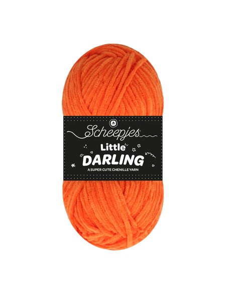 Scheepjes Little Darling Nr. 428 Crab - Velvety-soft Crochet, Knitting yarn
