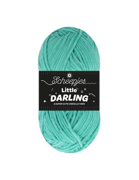 Scheepjes Little Darling Nr. 432 Stingray - pliušiniai / šeniliniai (Chenille) nėrimo, mezgimo siūlai