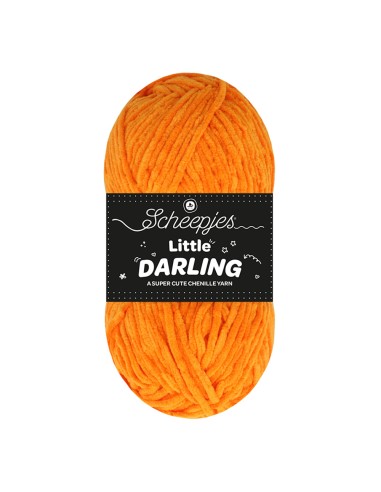 Scheepjes Little Darling Nr. 403 Pumpkin - Velvety-soft Crochet, Knitting yarn