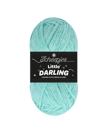 Scheepjes Little Darling Nr. 408 Bluefish - Velvety-soft...