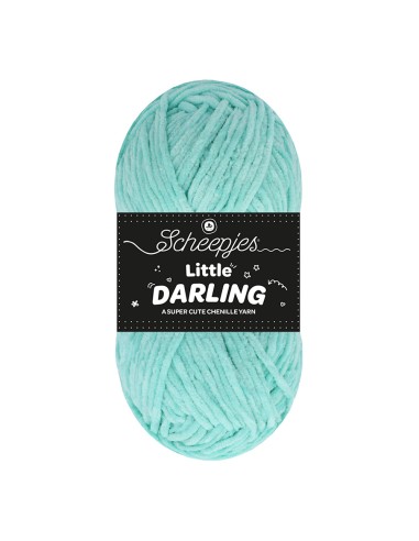 Scheepjes Little Darling Nr. 408 Bluefish - Velvety-soft Crochet, Knitting yarn