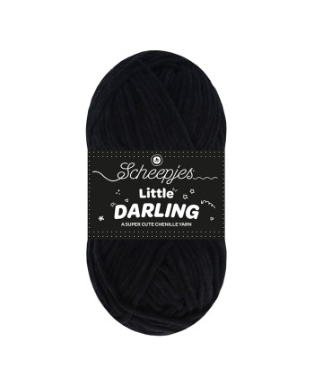 Scheepjes Little Darling Nr. 410 Panda - Velvety-soft...