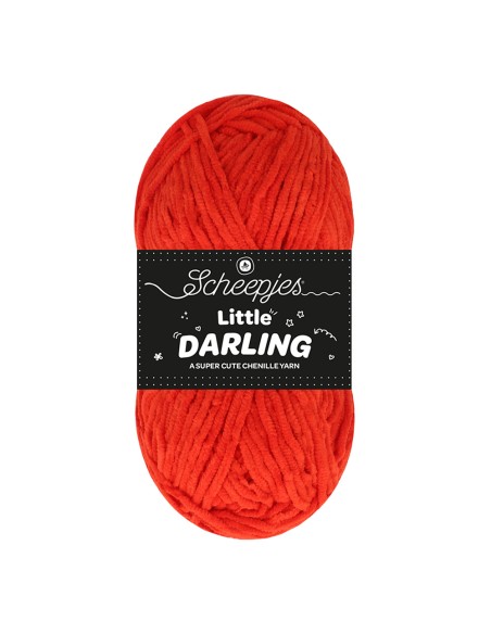 Scheepjes Little Darling Nr. 417 Strawberry - Velvety-soft Crochet, Knitting yarn