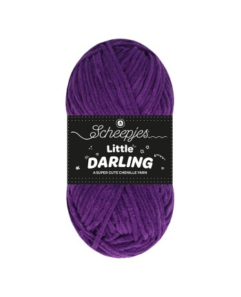 Scheepjes Little Darling Nr. 422 Eggplant - Velvety-soft...