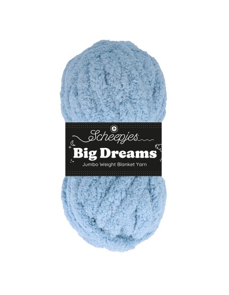 Scheepjes Big Dreams Nr. 508 Imagine - stori pliušiniai nėrimo, mezgimo siūlai