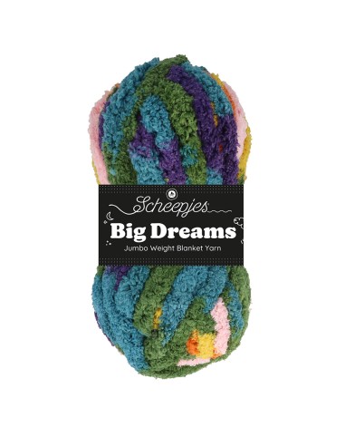 Scheepjes Big Dreams Nr. 	702 Wildest Dreams - Jumbo thicknes Crochet, Knitting yarn