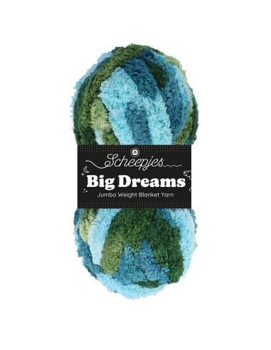 Scheepjes Big Dreams Nr. 703 Enchanted Forest - Jumbo thicknes Crochet, Knitting yarn