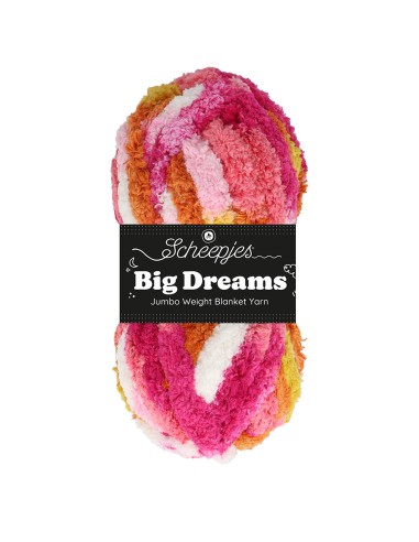 Scheepjes Big Dreams Nr. 704 Golden Glowt - Jumbo thicknes Crochet, Knitting yarn