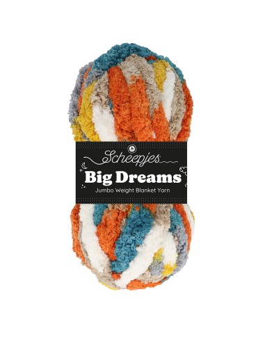 Scheepjes Big Dreams Nr. 	706 Adventure Awaits - Jumbo thicknes Crochet, Knitting yarn