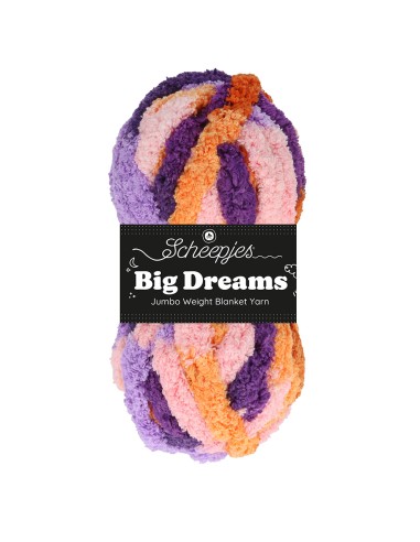 Scheepjes Big Dreams Nr. 707 Fairytale Fantasy - Jumbo thicknes Crochet, Knitting yarn