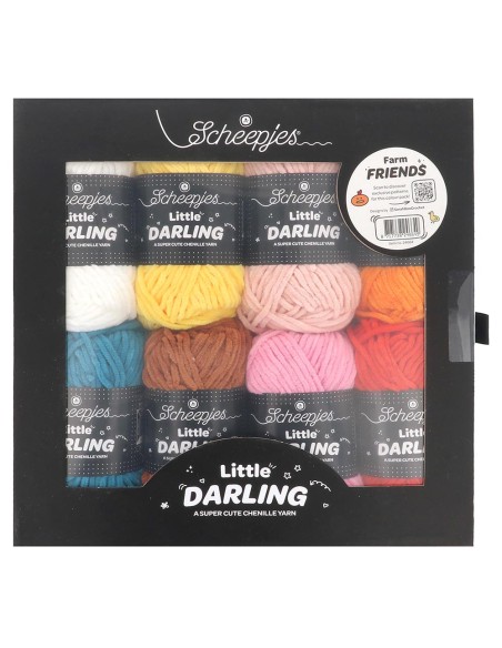 Scheepjes Little Darling colour pack Farm Friends - crochet - knitting yarn
