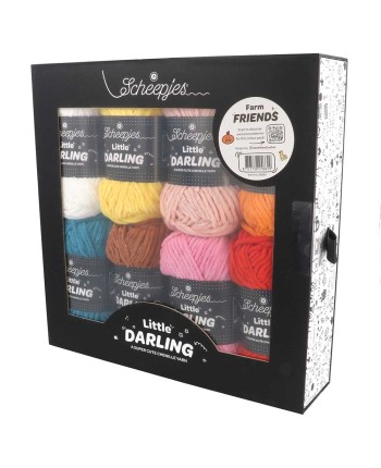 Scheepjes Little Darling colour pack Farm Friends -...