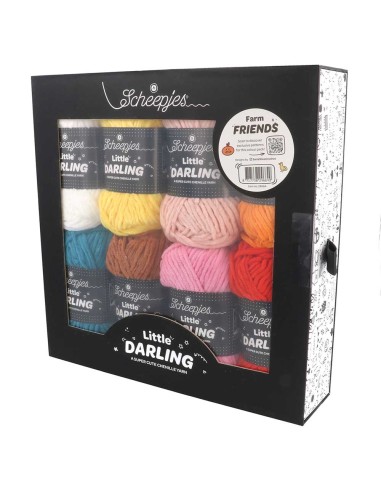 Scheepjes Little Darling colour pack Farm Friends - crochet - knitting yarn
