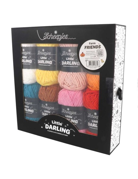 Scheepjes Little Darling colour pack Farm Friends - crochet - knitting yarn