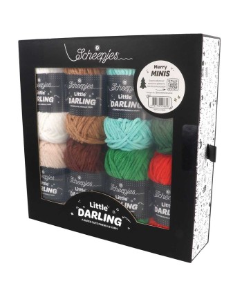 Scheepjes Little Darling colour pack Merry Minis -...