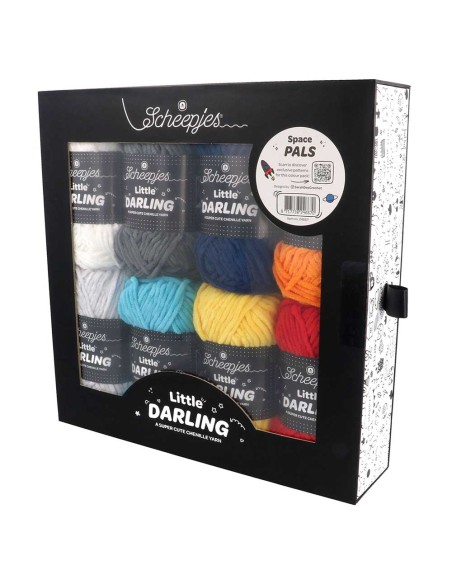 Scheepjes Little Darling colour pack Space Pals - crochet - knitting yarn