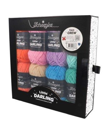 Scheepjes Little Darling colour pack Aqua Crew - crochet...
