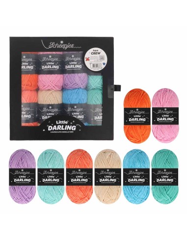 Scheepjes Little Darling colour pack Aqua Crew...