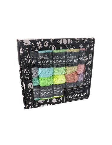 Scheepjes Glow Up colour pack  - crochet - knitting yarn