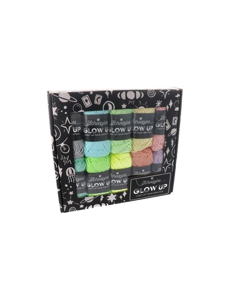 Scheepjes Glow Up Colour pack - crochet - knitting yarn