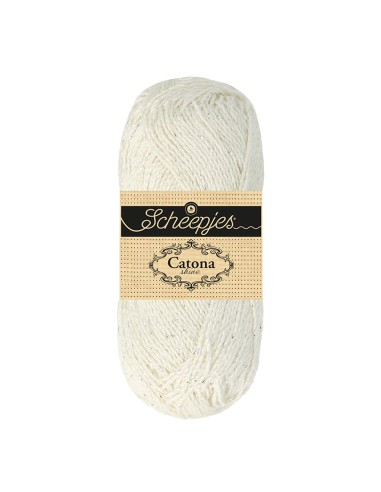Scheepjes Catona Shine Nr. 105-S Bridal White...