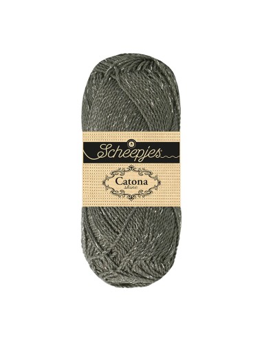 Scheepjes Catona Shine Nr. 242-S Metal Grey...