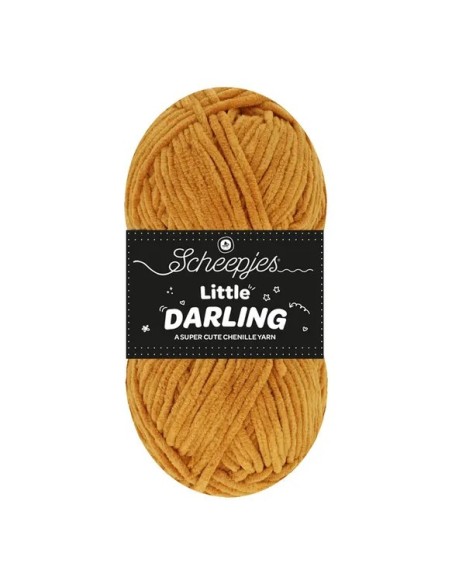 Scheepjes Little Darling Nr. 437 Starfisch - pliušiniai / šeniliniai (Chenille) nėrimo, mezgimo siūlai