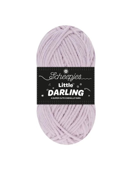 Scheepjes Little Darling Nr. 441 Taro - pliušiniai / šeniliniai (Chenille) nėrimo, mezgimo siūlai