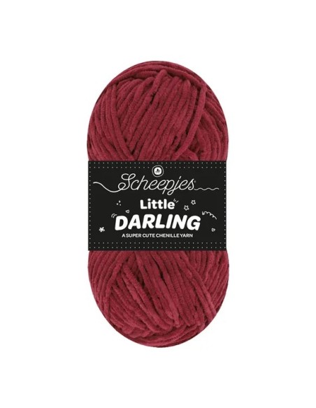 Scheepjes Little Darling Nr. 444 Beetle - pliušiniai / šeniliniai (Chenille) nėrimo, mezgimo siūlai