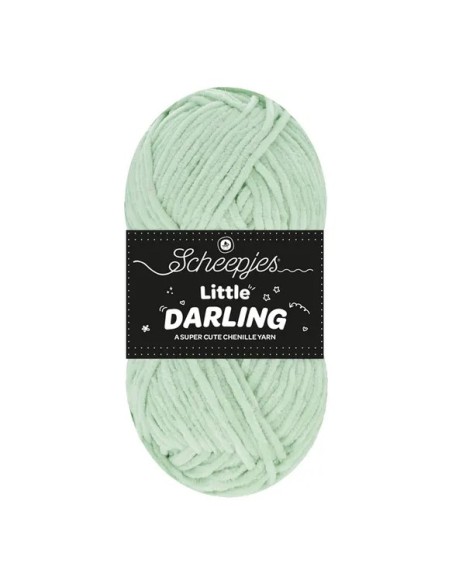Scheepjes Little Darling Nr. 450 Zombie - pliušiniai / šeniliniai (Chenille) nėrimo, mezgimo siūlai