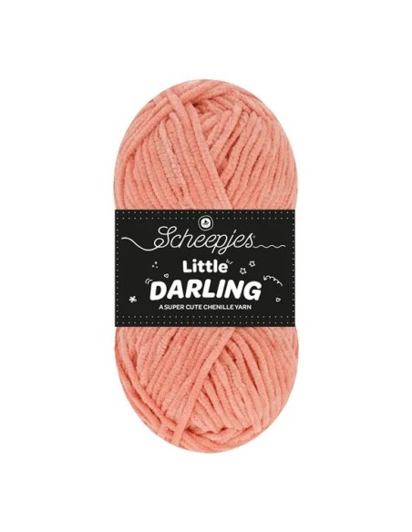 Scheepjes Little Darling Nr. 438 Peach- Velvety-soft Crochet, Knitting yarn